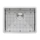 preview thumbnail 2 of 11, Ruvati 21-inch Undermount Tight Radius 16 Gauge Stainless Steel Bar Prep Kitchen Sink Single Bowl - RVH7121 - 8' x 11'