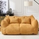 preview thumbnail 89 of 98, Modern Cute Chenille Upholstered Loveseat with High Resilience Foam