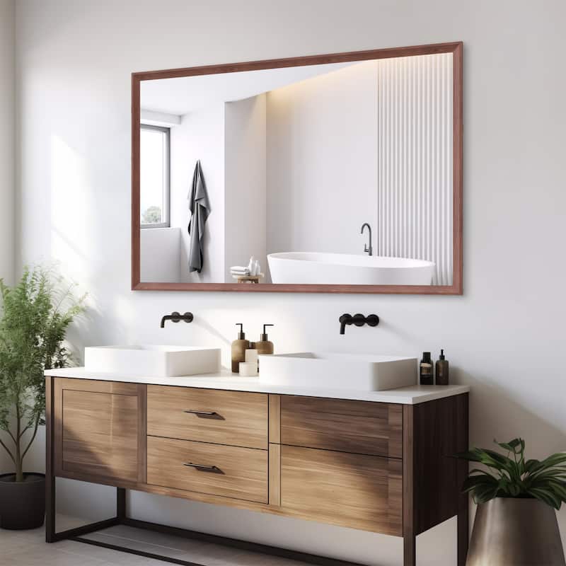 60x40 Inch Oversized Modern Bathroom Mirror