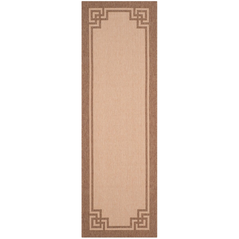 Martha Stewart by SAFAVIEH Deco Frame Indoor/ Outdoor Waterproof Rug