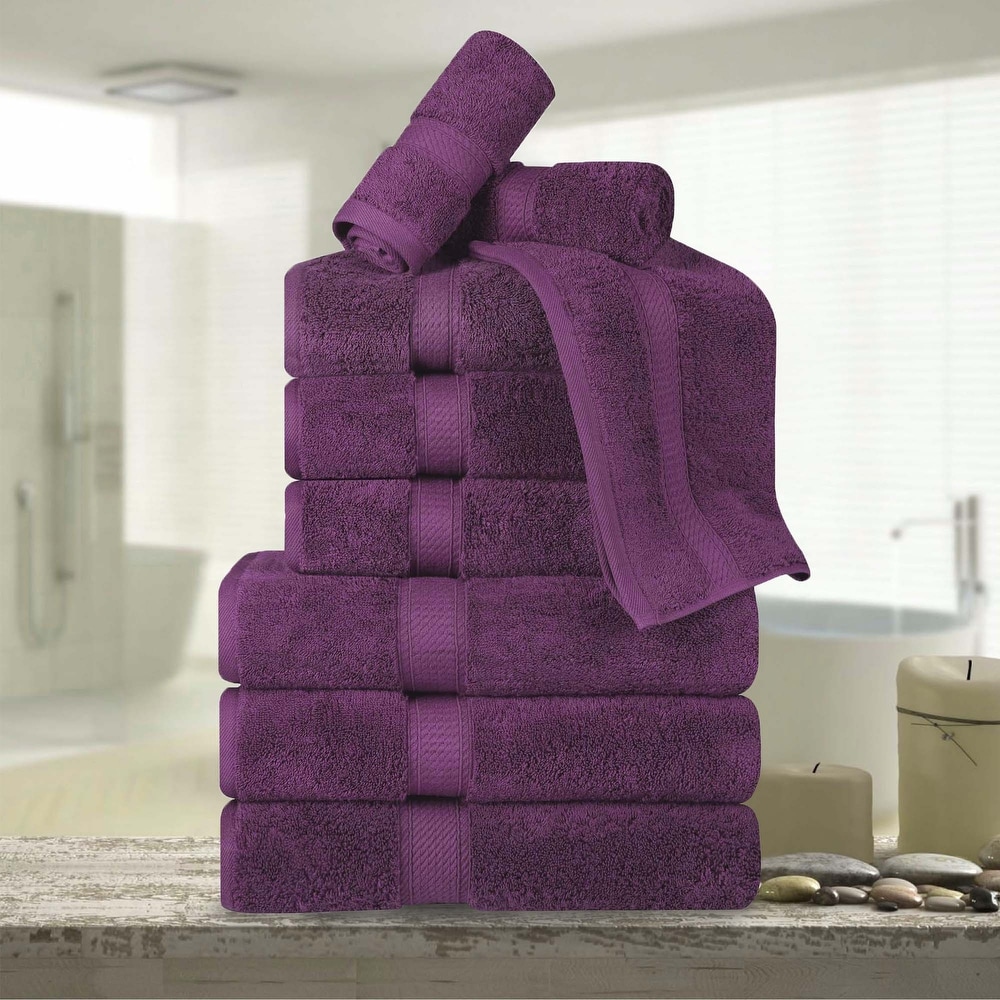 Purple All Season Towels Bed Bath Beyond