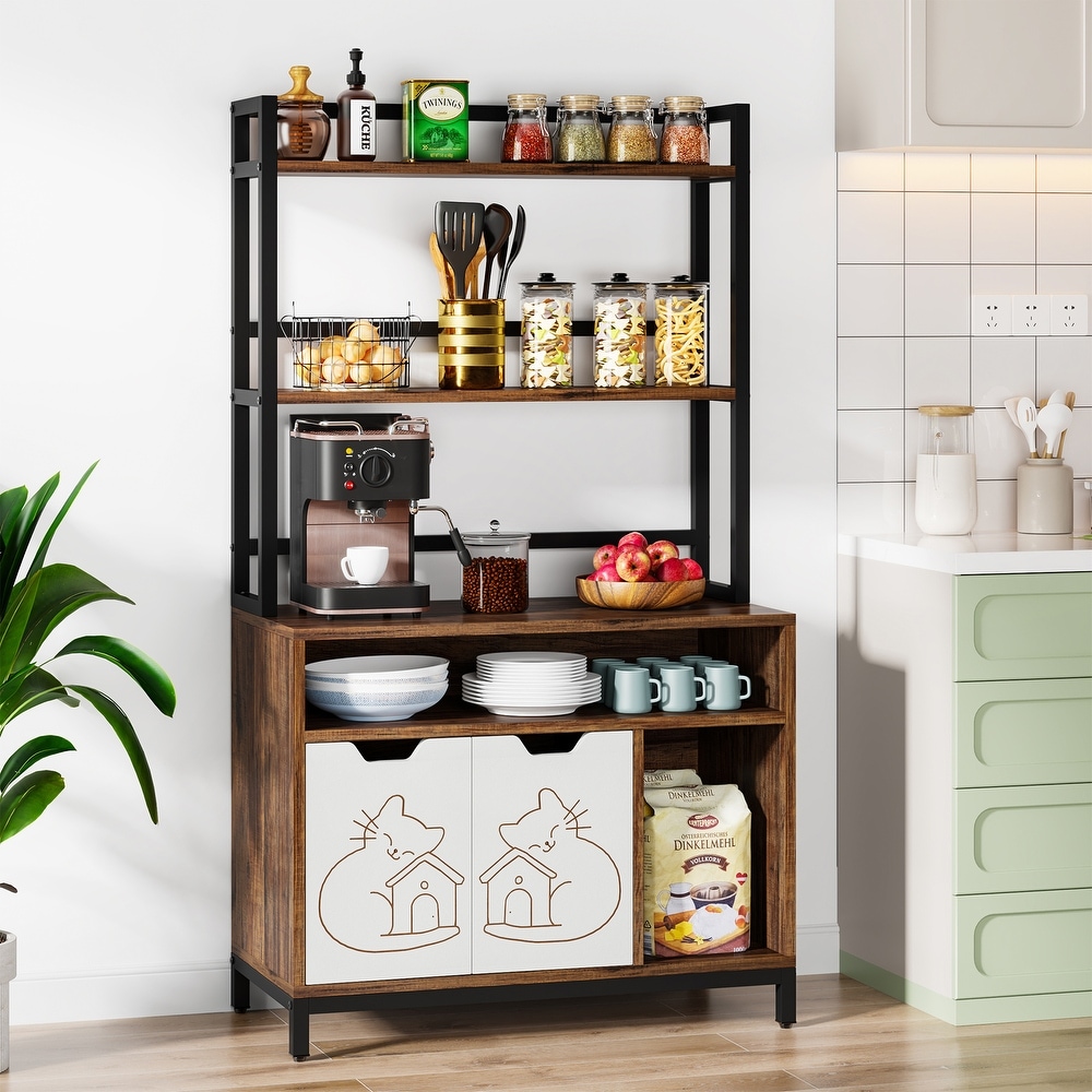 https://ak1.ostkcdn.com/images/products/is/images/direct/da1bdc0ee246bf961033f193383896da351ea13e/5-Tier-Kitchen-Bakers-Rack-with-Cabinet-and-Hutch.jpg