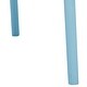 preview thumbnail 5 of 4, Gyna 14 Inch Kids Side Chair, Dotted Backrest, Armless, Set of 4, Blue