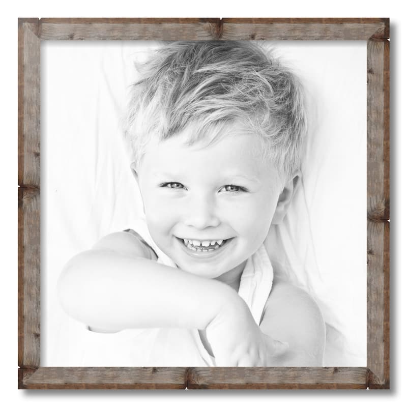 ArtToFrames Bosswood Rustic 22x22 Inch Picture Frame, 1.63 Inch Wood Poster Frame Available in Multiple Colors (SM-SC-22x22)