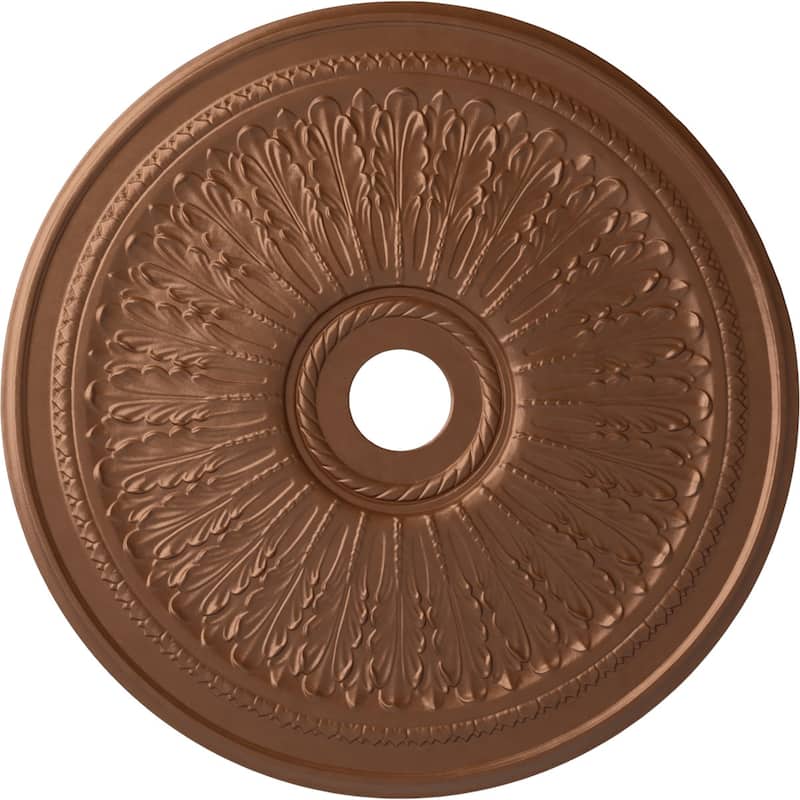 29 1/8"OD x 3 5/8"ID x 1"P Oakleaf Ceiling Medallion