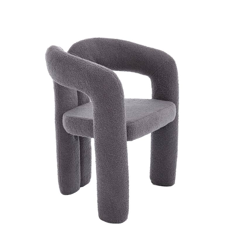 Contemporary Designed Velvet Fabric Upholstered Accent/Dining Chair/Barrel Side Chairs Armchair For Living Room Set Of 2