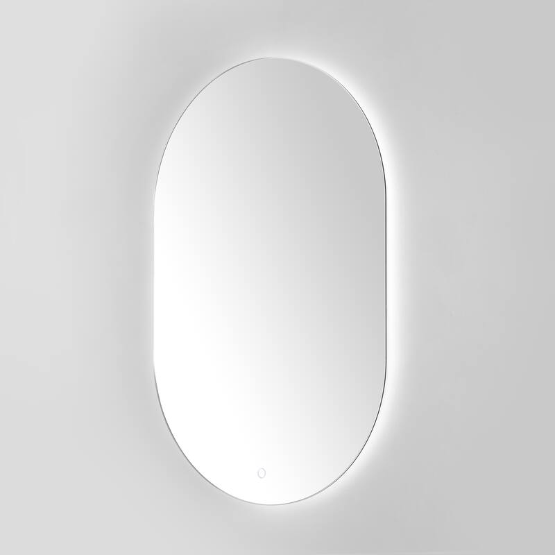 SAFAVIEH Daniele 36" Led Vanity Mirror - White - 24Wx1Dx36H
