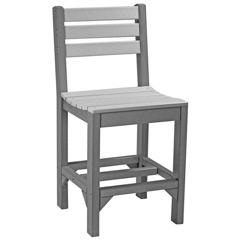 Set of 4 Poly Lumber Island Side Chairs