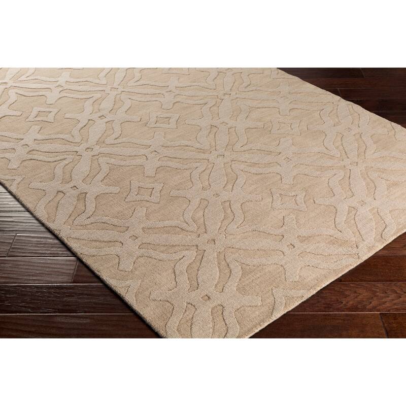 Copper Grove Santa Fe Hand-loomed Wool Rug