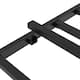 VECELO Metal Bed Frame with High Headboard and Footboard, Platform Beds with Heavy Duty Mattress Foundation