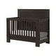 preview thumbnail 1 of 6, Bello 56" Wide Convertible Crib Cocoa