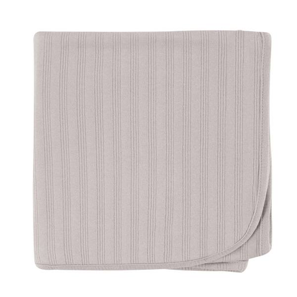 slide 1 of 1, Touched by Nature Baby Organic Cotton Swaddle, Receiving and Multi-purpose Blanket, Gray, One Size - Gray - One Size One Size - Gray