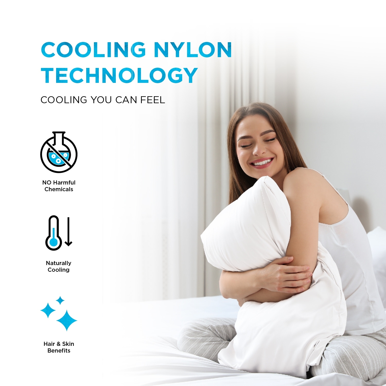 Cooling pillowcase hot sale