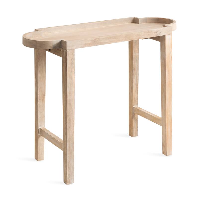 Kate and Laurel Jovie Wood Console Table - 38x14x30 - Natural