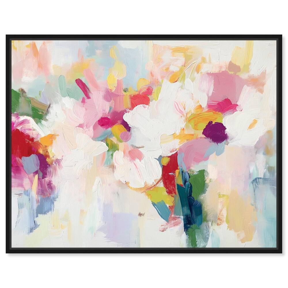 Saturated Colors I Canvas by Art Remedy