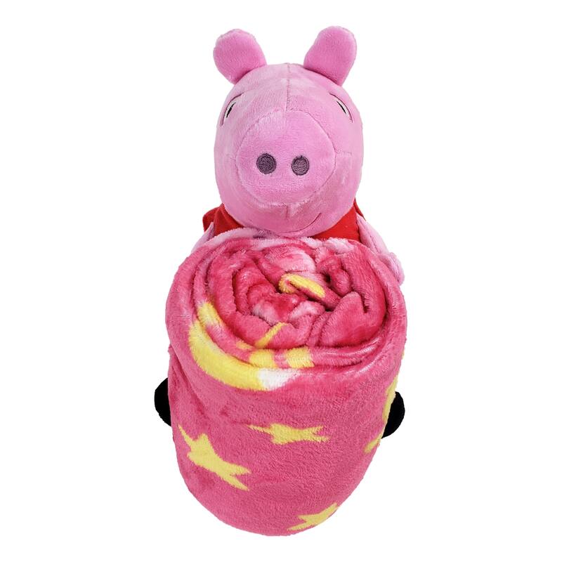 Peppa Pig Playful Peppa Silk Touch w/Hugger