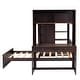 preview thumbnail 25 of 25, Twin Loft Bed with Workspace, Wardrobe & Movable Twin Bed - Versatile Design