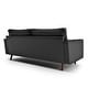 preview thumbnail 20 of 19, US Pride Faux Leather Mid-century Modern Sofa