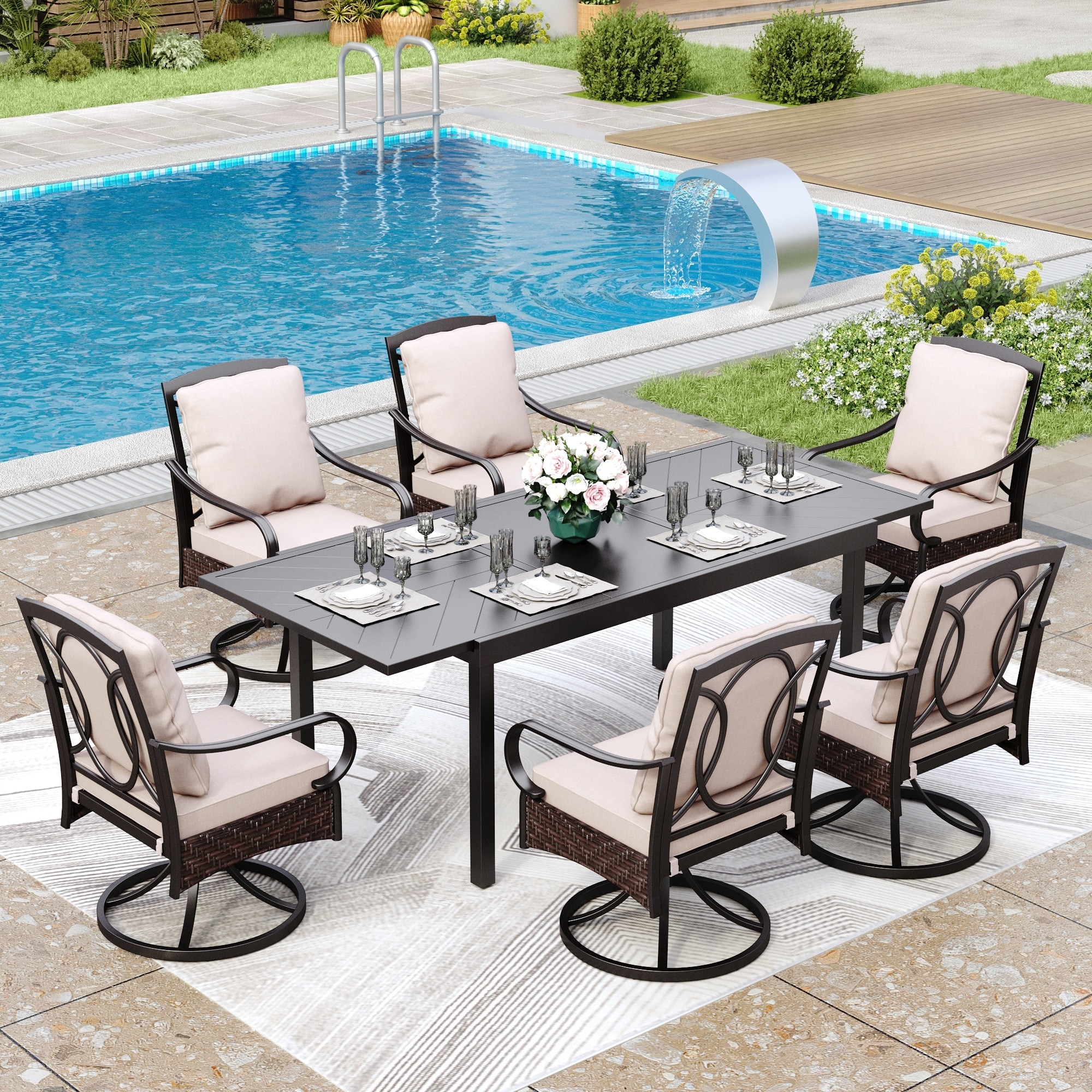 Weather Resistant Outdoor Dining Sets Bed Bath Beyond