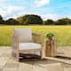 Option Light Teak+Beige Rope+Beige Cushion