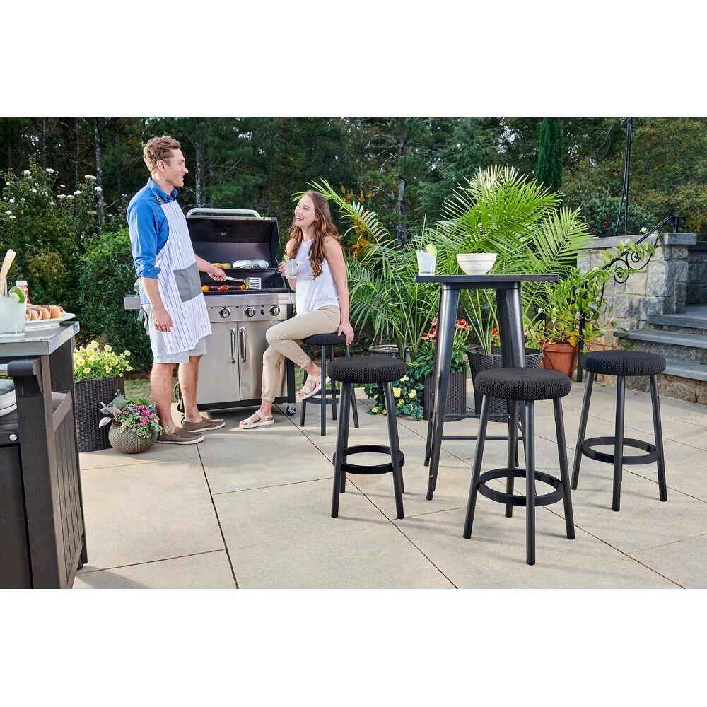 Keter cozy bar discount stool