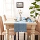 preview thumbnail 32 of 73, DII Variegated Taupe Fringe Table Runner 13x72