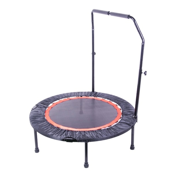 Merax 40 Inch Mini Exercise Trampoline for Adults or Kids Black