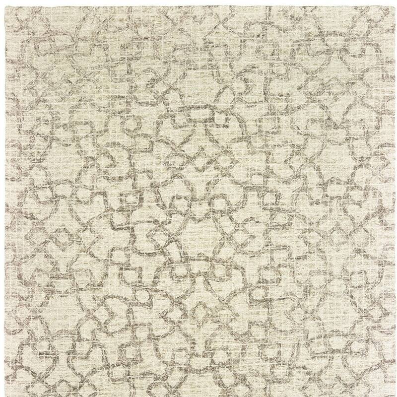 HomeRootsGeometric Transitional Rectangle Area Rug