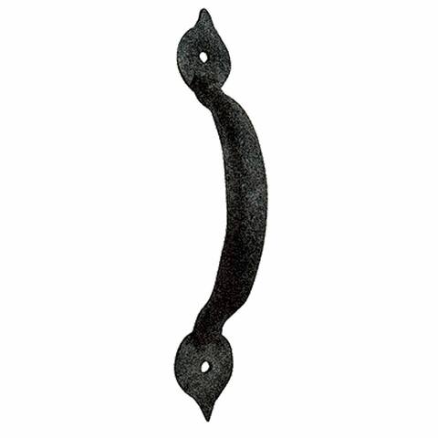 5 1/2" Spear Tip Cast Iron Cabinet Drawer Pull Handle or Door Handle with Hardware Renovators Supply