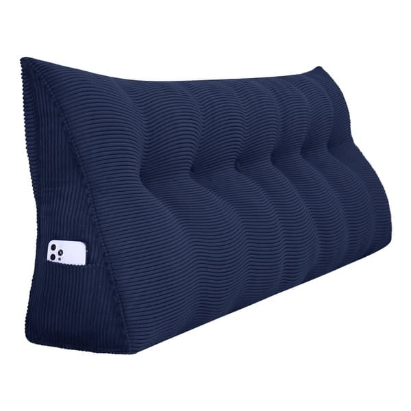 WOWMAX Bed Rest Wedge Reading Pillow Headboard Back Support Cushion - On  Sale - Bed Bath & Beyond - 28623537