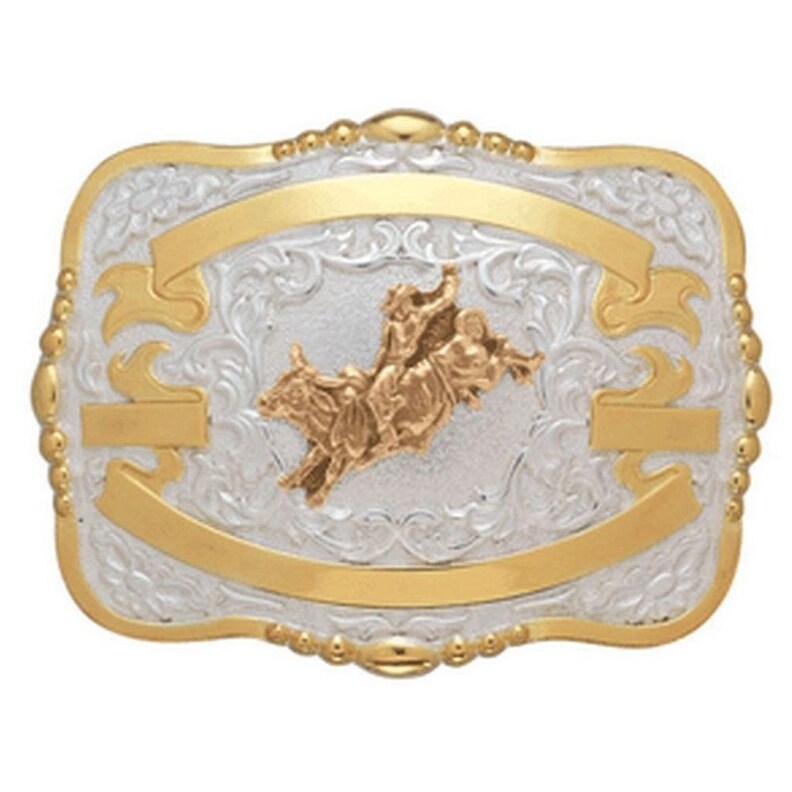 belt buckle bull