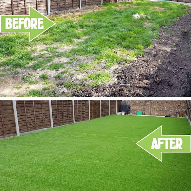 Kerrogee Synthetic Grass Artificial Lawn Area Rug