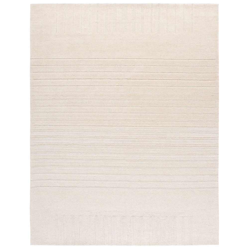 SAFAVIEH Handmade Ebony Alima Wool Rug