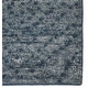preview thumbnail 4 of 3, Florean Handmade Dotted Blue/ Gray Area Rug