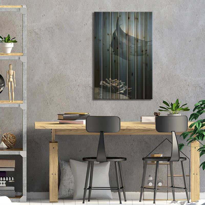 Sonata Print On Wood by Andrey Narchuk - Multi-Color