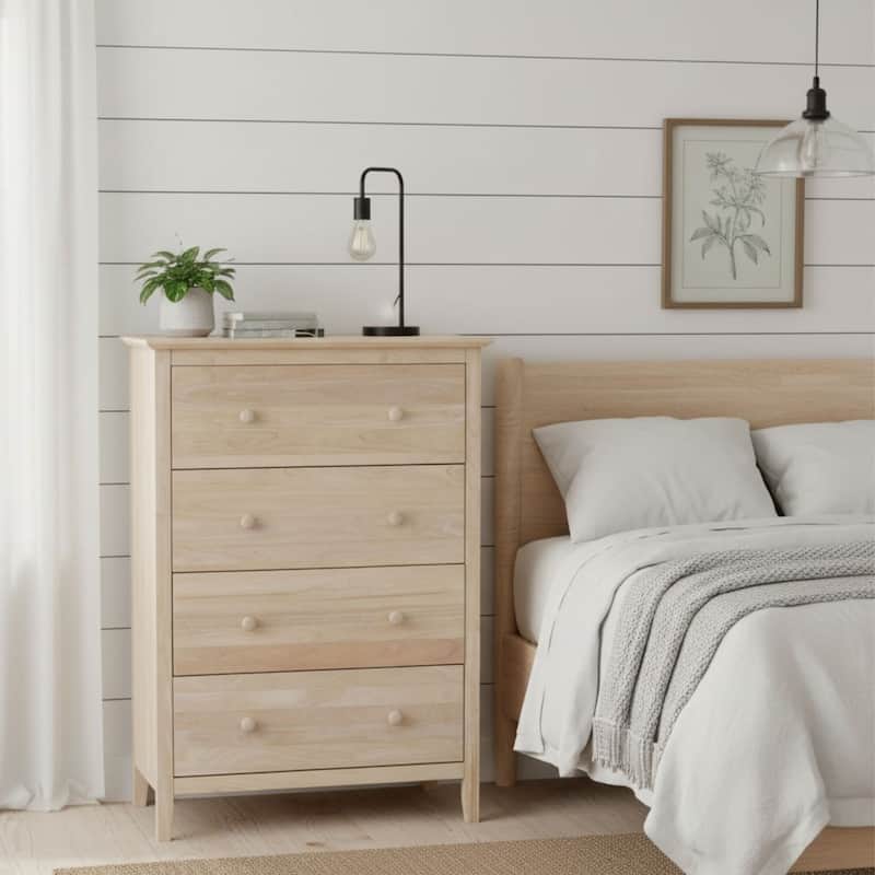 International Concepts Solid Wood Bedroom Dresser