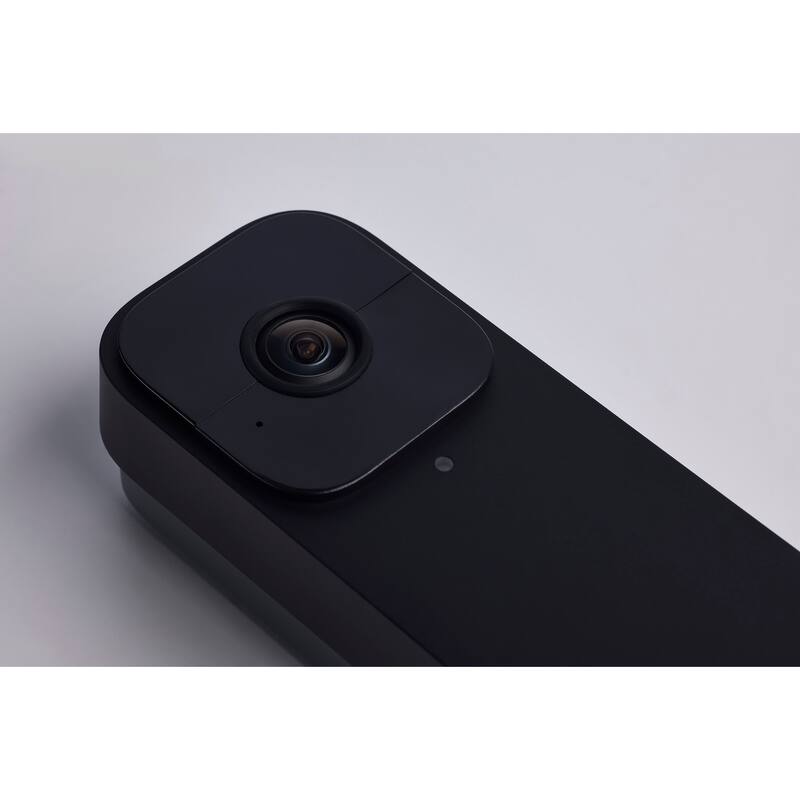 Starfish Smart Doorbell Security Camera Wired Black Doorbell With Black Chime