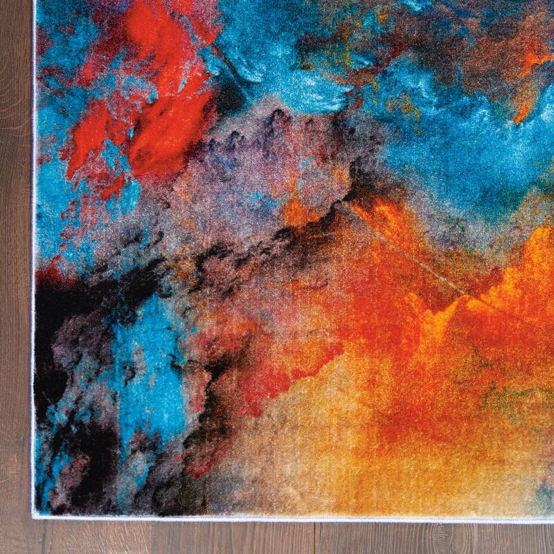 Nourison Le Reve Abstract Colorful Multi-colored Area Rug