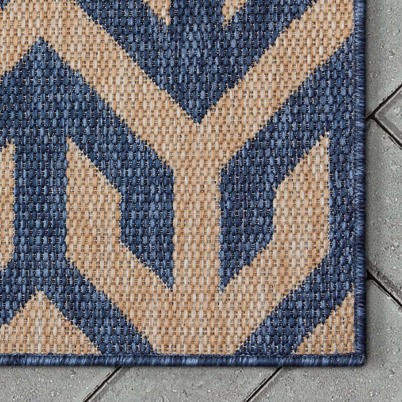 Well Woven Medusa Atlantis Indoor Outdoor Modern Area Rug