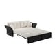 preview thumbnail 15 of 49, 74.8" Queen Pull Out Sofa Bed with Tufted Design and 2 Pillows