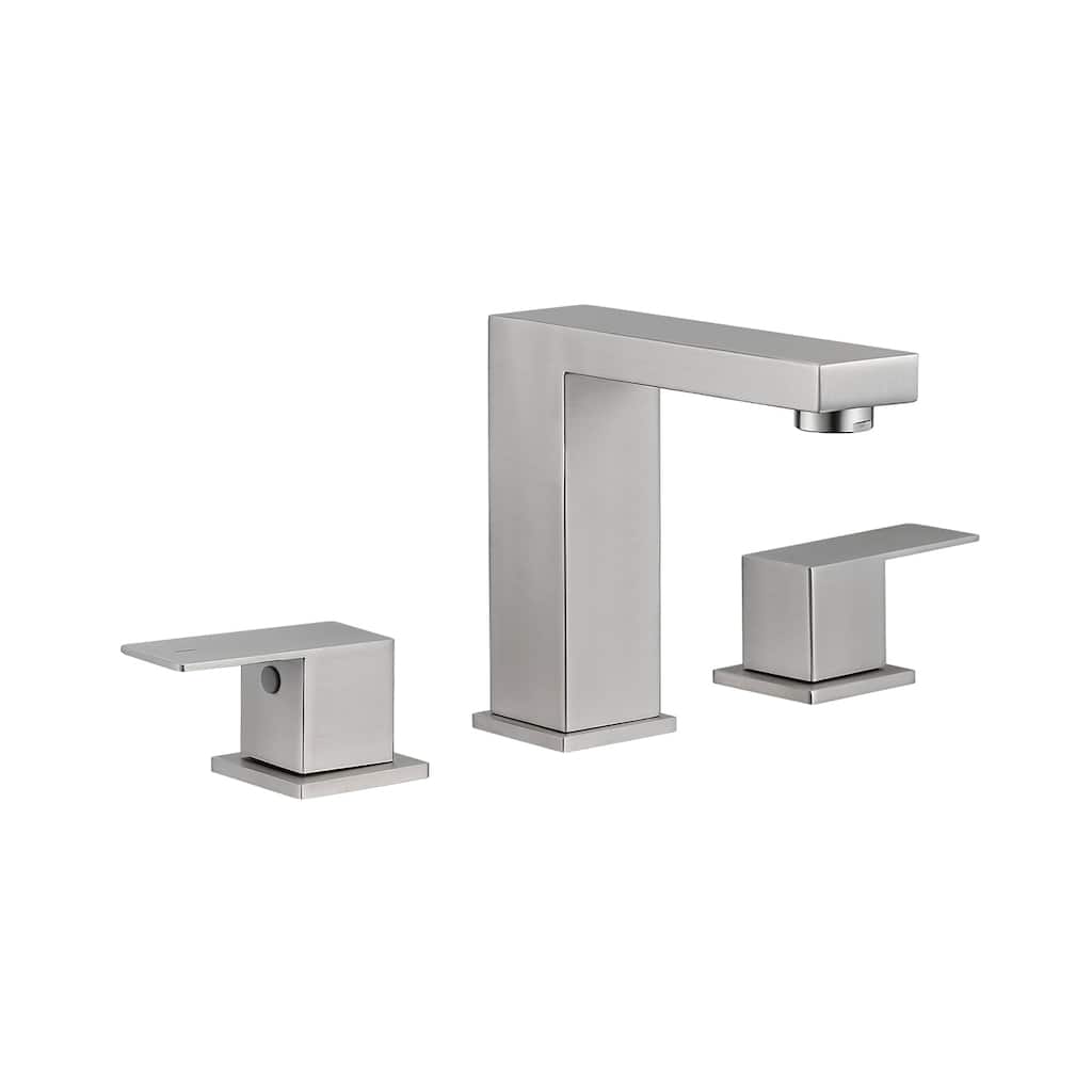 Topcraft Stainless Steel Two Handle Bathroom Sink Faucet
