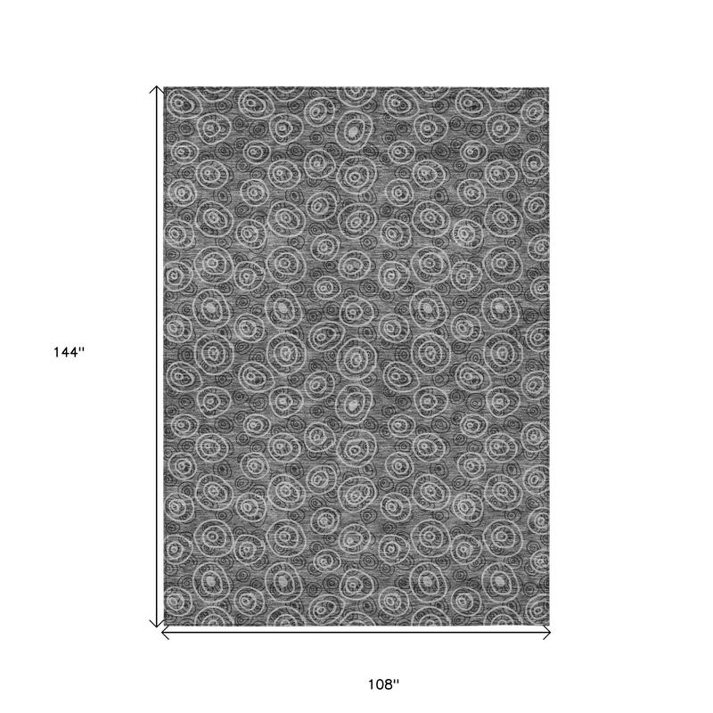HomeRoots Geometric Transitional Rectangle Outdoor Rug