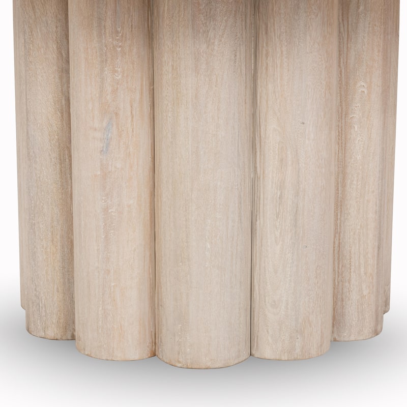 Beau 60" Mango Wood Round Dining Table by Kosas Home