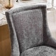 preview thumbnail 31 of 75, GDFStudio - Modern Dining Chair Set with Curved Gold-Plated Legs & Rivet Trim (Set of 2)