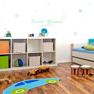 Walplus Peel and Stick Wall Stickers Glow In The Dark Star Sweet Dream
