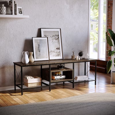 Rectangular TV Stand for TVs up to 75" Console Table