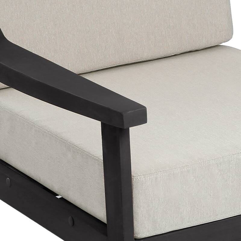 Outdoor Conversation 6 Seater Patio Chat Set with Cushions and Table