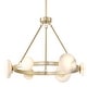 preview thumbnail 1 of 0, Minka Lavery 3596-L Zill 28" Wide LED Ring Chandelier