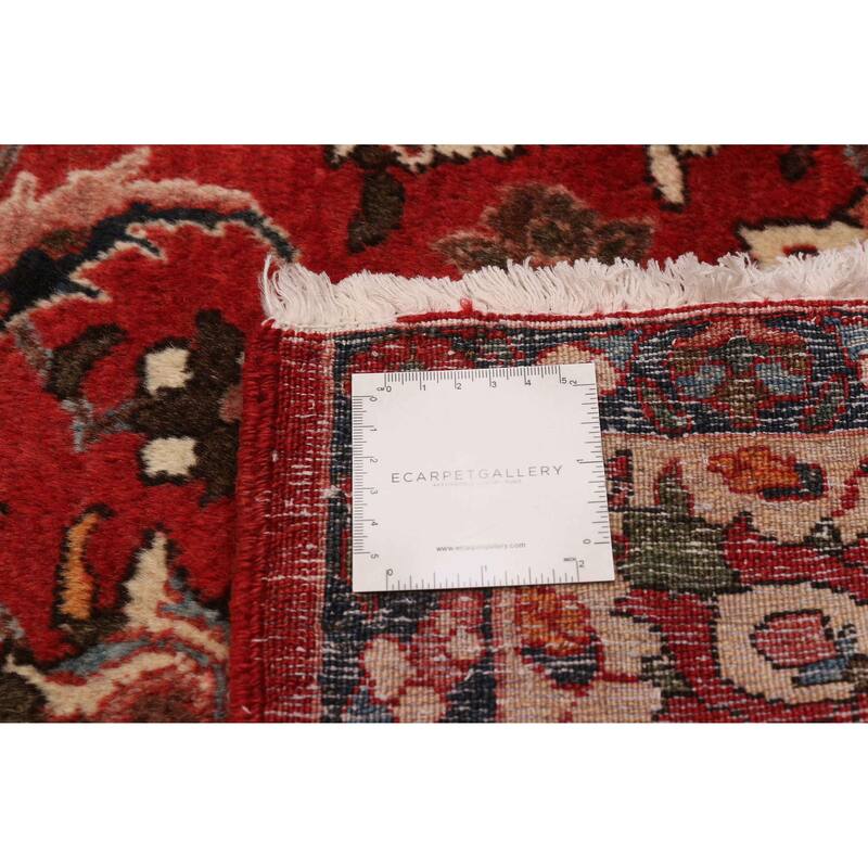 ECARPETGALLERY Hand-knotted Anatolian Vintage Red Wool Rug - 4'11 x 6'10