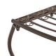 preview thumbnail 32 of 41, SAFAVIEH Abia Victorian Wrought Iron 50-inch Outdoor Tree Bench. - 50 in. W x 24 in. D x 31 in. H